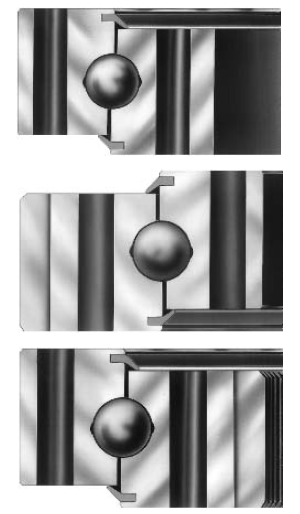 single-row ball slewing bearings